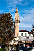 Hania - The minaret of the Splantzia quarter appears above the rooftops. 